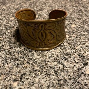 Brass cuff